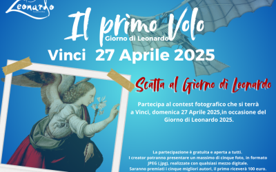 Torna il contest fotografico “Scatta al Giorno di Leonardo 2025”